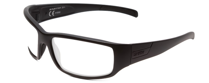 Smith Optics Prospect 61mm Unisex Wrap in Matte Black Eyeglasses Custom L&R Lens