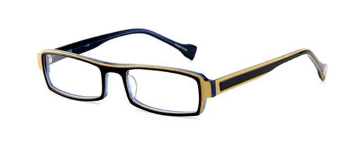 Ink Eyeglasses Highlight in Brown Mocha :: Custom Left & Right Lens