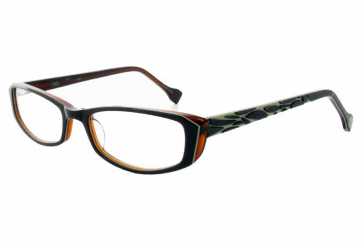 Ink Eyeglasses Rococo in Olive :: Custom Left & Right Lens