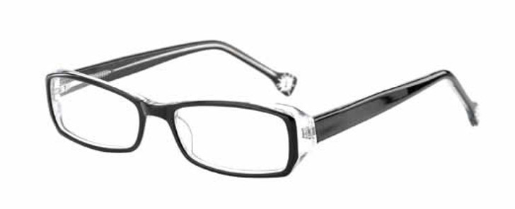 Ink Eyeglasses Spectrum in Black :: Custom Left & Right Lens