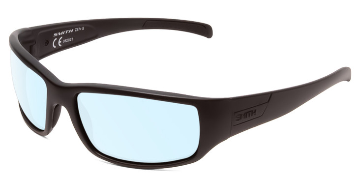 Smith Optic Prospect Elite Unisex Wrap Designer Blue Light Eyeglasses Black 60mm
