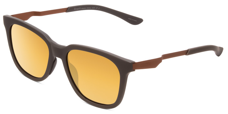 Smith Roam Unisex Sunglasses in Matte Grey/CP Polarized Bronze Gold Mirror 53 mm