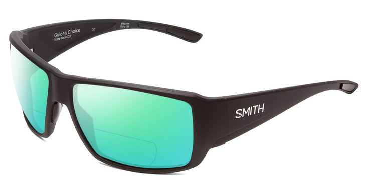 Smith Guides Choice Men Polarized BI-FOCAL Sunglasses Matte Black 62mm 41 OPTION