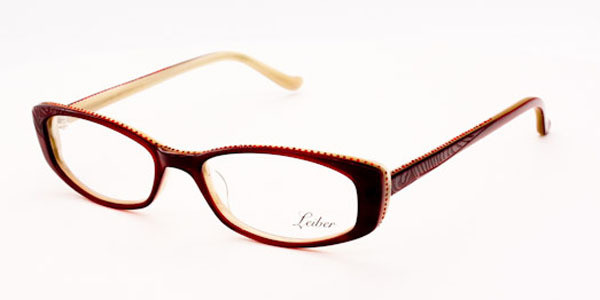 Judith Leiber Eyeglass Collection 1156 in Ruby :: Custom Left & Right Lens