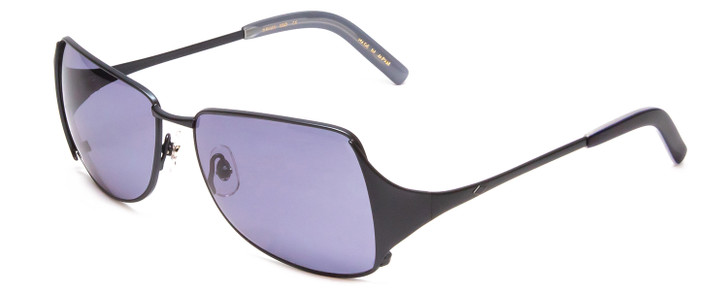 Matsuda 14615 NVU Women Butterfly Designer Sunglasses Satin Navy Blue Metal