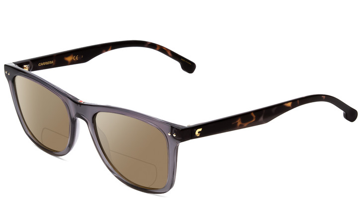 Carrera 2022T Unisex Classic Polarized BI-FOCAL Sunglasses Grey 51 mm 41 OPTIONS