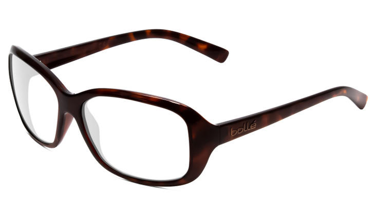 Bolle Molly Designer Reading Glasses Dark Gloss Tortoise Havana Brown Gold Catey
