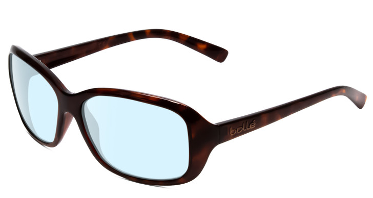 Bolle Molly Cateye Designer Blue Light Filter Glasses Tortoise Havana Gold 58 mm