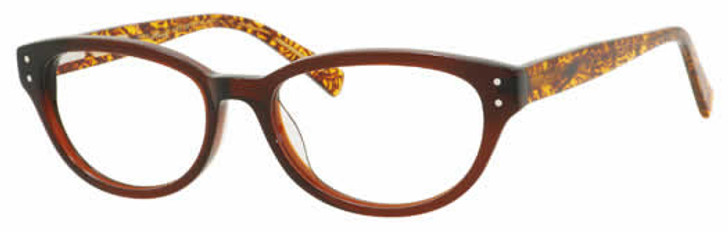 Ernest Hemingway Eyeglass Collection 4656 in Cognac :: Custom Left & Right Lens