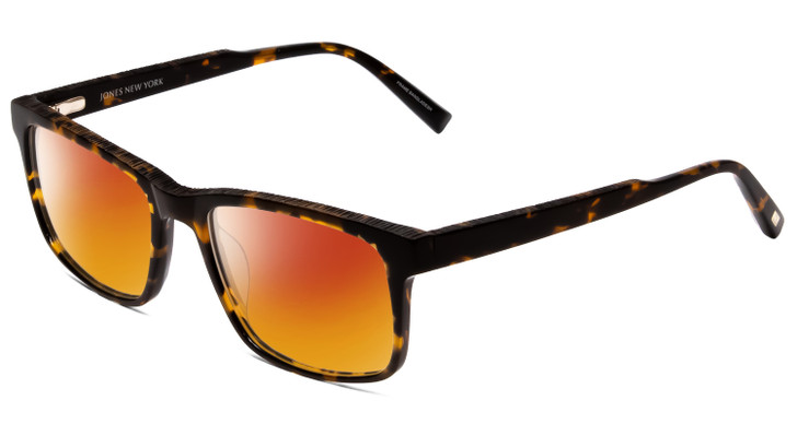 Jones NY J526 Designer Polarized Sunglasses in Tortoise Brown Gold 54mm 4 OPTION