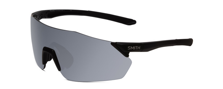 Smith Reverb PivLock Wrap Rimless Sunglasses Black/CP Platinum Mirror&Rose 135mm