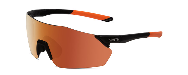Smith Reverb Sunglasses Matte Black Cinder/ChromaPop Red Mirror