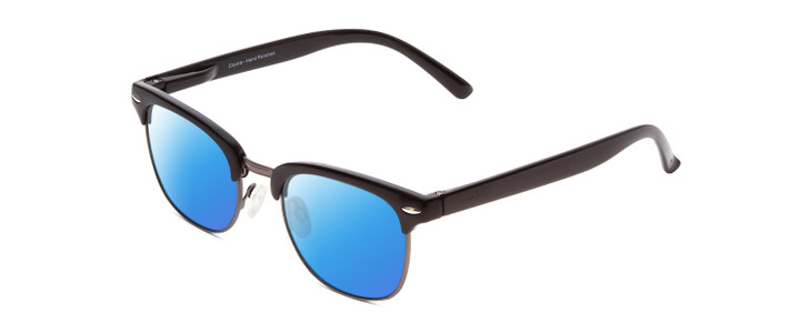 Coyote Country Club Unisex Cateye Polarized Sunglasses Gloss Black 51mm 4 OPTION