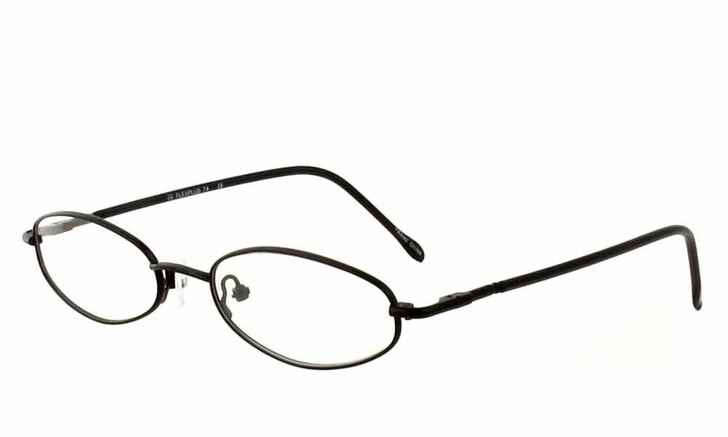 Calabria FlexPlus 74 Black Eyeglasses :: Custom Left & Right Lens