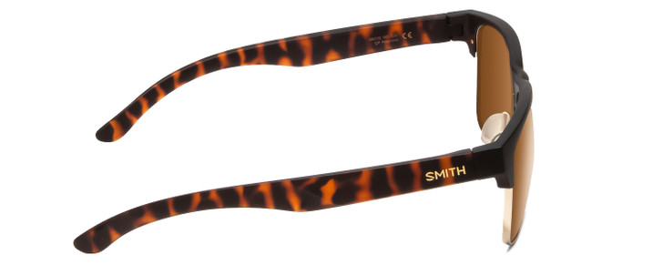 Smith Lowdown Split Unisex Classic Sunglass Tortoise Gold/CP Polarized Brown 56mm