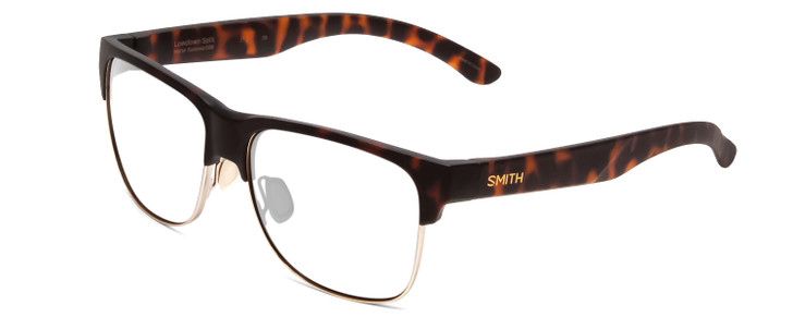Smith Lowdown Split Unisex Eyeglasses in Tortoise Havana Gold 56 mm Rx-BI-FOCAL