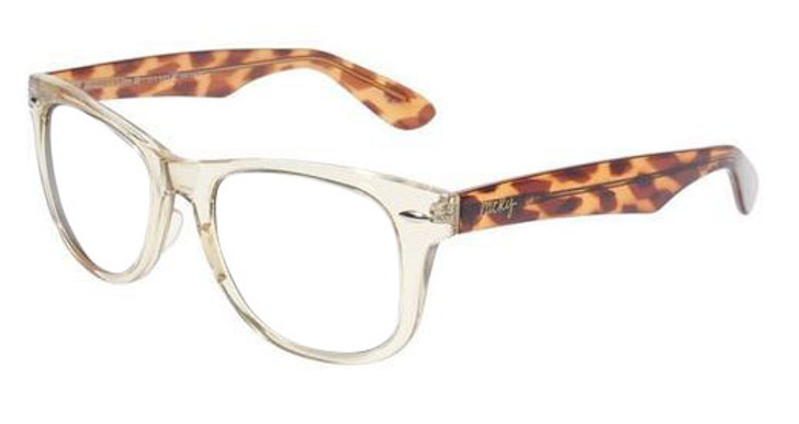 Lucky Brand Designer Reading Glasses Beach Bum in Yellow Crystal & Leopard 51 mm