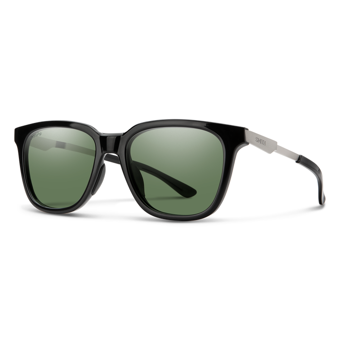 Smith Roam Unisex Classic Sunglasses Black/ChromaPop Polarized Gray Green 53 mm