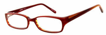 Seventeen 5323 in Red Designer Eyeglasses :: Custom Left & Right Lens