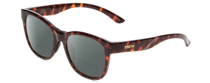 Smith Optic Caper Cateye Polarized BIFOCAL Sunglasses Tortoise Havana Gold 53mm