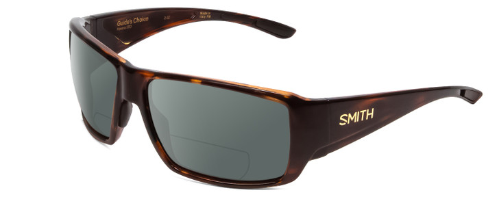 Smith Optic Guides Choice Polarized BIFOCAL Sunglasses Tortoise Havana Gold 62mm