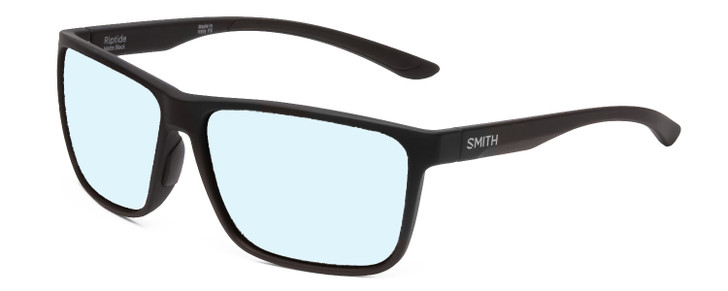 Smith Optic Riptide Unisex Designer Blue Light Blocking Glasses Matte Black 57mm