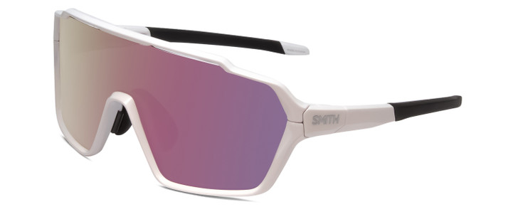 Smith Shift MAG .5-Rimless Sunglasses White/CP Violet Purple Mirror&Clear 136 mm
