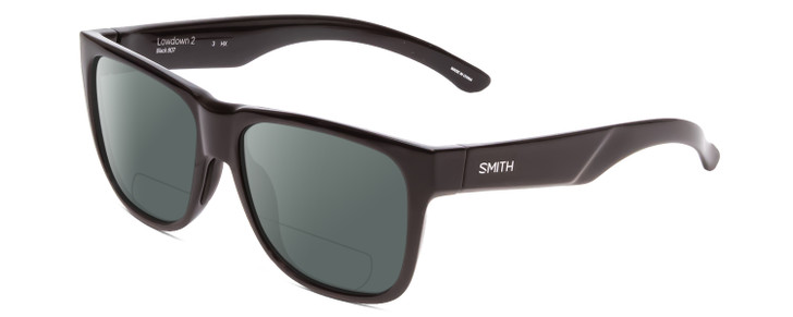 Smith Lowdown 2 Unisex Classic Polarized BI-FOCAL Sunglasses Black 55mm 41 OPTION