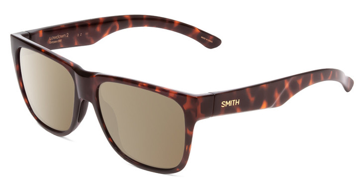 Smith Lowdown 2 Classic Polarized Sunglasses Tortoise Gold Brown 55 mm 4 OPTIONS