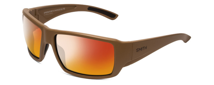 Smith Operators Choice Elite Wrap Polarized Sunglasses Tan Brown 62 mm 4 OPTIONS