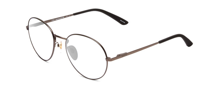 Smith Optics Prep Designer Reading Glasses Matte Gun Metal Silver Round 53mm