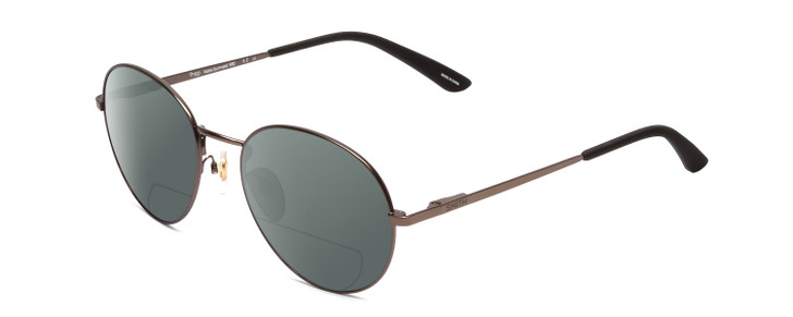 Smith Prep Round Polarized BI-FOCAL Sunglasses Gun Metal Silver 53 mm 41 OPTIONS