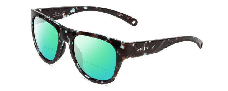 Smith Rockaway Ladies Cateye Polarized BI-FOCAL Sunglasses Tortoise Marble 52 mm