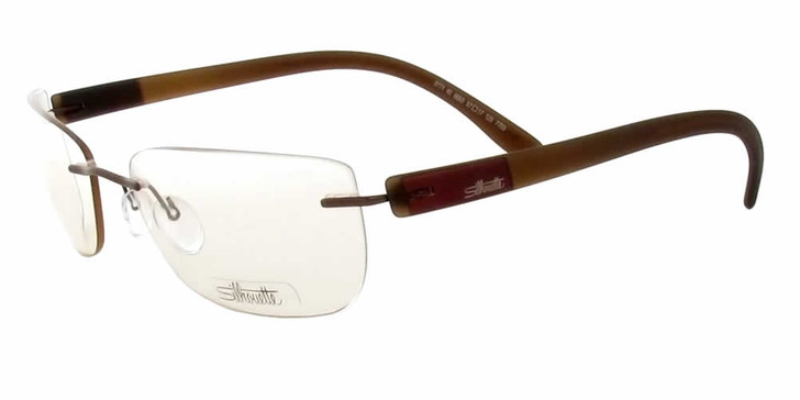 Silhouette Designer Eyeglasses Enviso 7608-6063-7702 :: Custom Left & Right