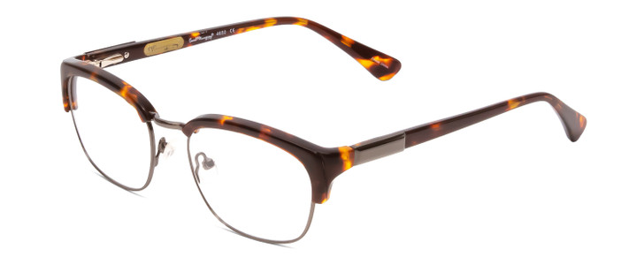 Ernest Hemingway H4650 Cateye Reading Glasses in Tortoise Yellow Gun Metal 49mm