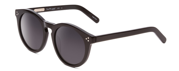 Profile View of Ernest Hemingway H4725 Women Cateye Designer Sunglasses in Black&Blue/Grey 52 mm