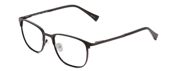 Ernest Hemingway H4731 Unisex Cateye Reading Glasses Matte Metallic Black 52 mm