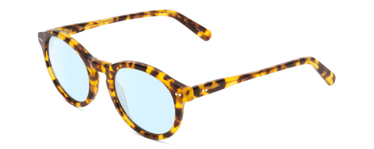 Ernest Hemingway H4733 Cateye Blue Light Glasses Tortoise Yellow Gold Brown 49mm