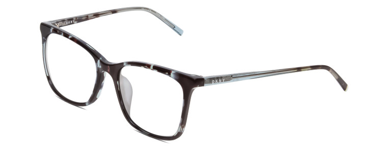 DKNY DK500S Cateye Reading Glasses in Teal Blue Crystal Tortoise 54 mm Customize