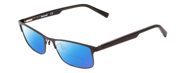 Timberland TB1547 Men Rectangle Polarized BIFOCAL Sunglasses in Matte Black 53mm