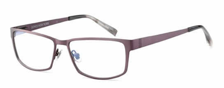 Jones New York Designer Eyeglasses J327 Matte-Gunmetal :: Custom Left & Right Lens