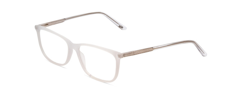 Profile View of Ernest Hemingway H4848 Unisex Cateye Eyeglasses Matte/Gloss Crystal Silver 54 mm
