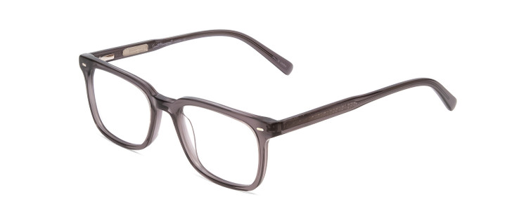 Profile View of Ernest Hemingway 4854 Unisex Cateye Designer Eyeglasses Grey Smoke Crystal  51mm