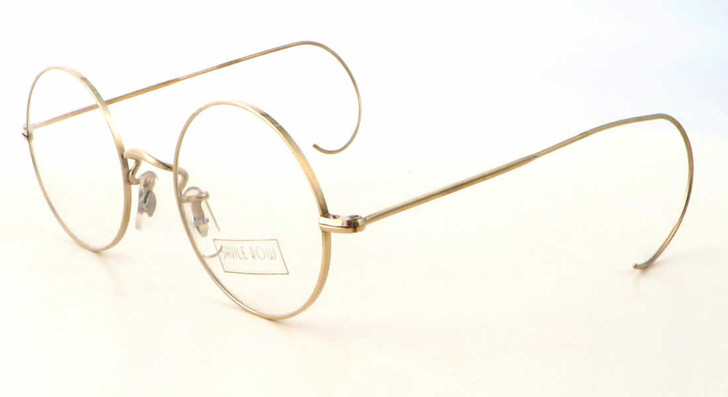 Berkshire Chase Eyeglasses Round 14KT Gold 47 mm :: Custom Left & Right Lens
