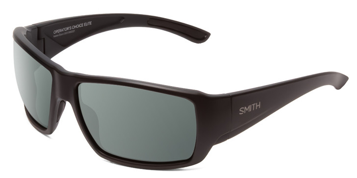 Smith Optics Operators Choice Elite Unisex Wrap Polarized Sunglasses Black 62 mm