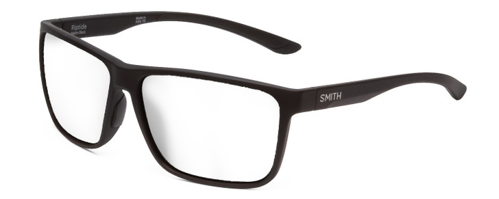 Smith Optics Riptide Rectangle 57mm Designer Reading Glasses Matte Black