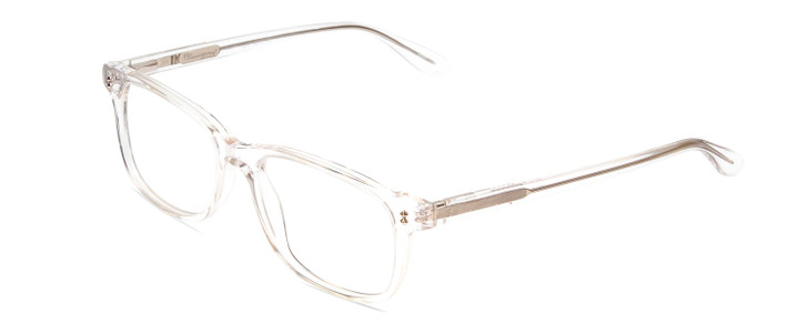 Profile View of Ernest Hemingway H4617 Designer Progressive Lens Prescription Rx Eyeglasses in Crystal Clear Unisex Cateye Full Rim Acetate 56 mm