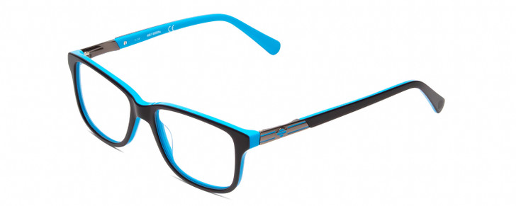 Harley Davidson HD0131T Unisex Classic Glasses in Black Blue 48mm Rx-Progressive