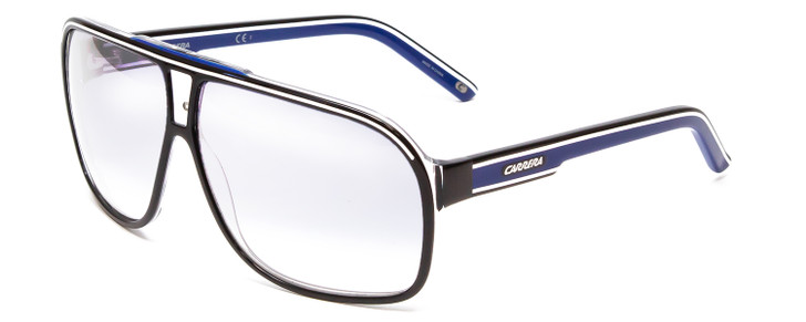 Carrera GRAND PRIX 2/S Pilot Reading Glasses Black Blue 64mm Custom L&R Lenses