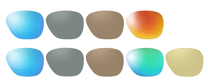 All Replacement Lens Color Option Swatches